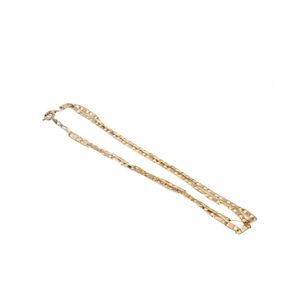 PULSERA ANCLA 3 TONOS 18K