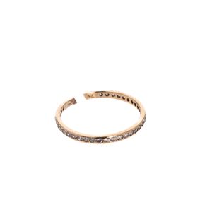 ANILLO CON ZIRCONES 18K