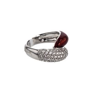 ANILLO PIEDRAS FINAS 18K
