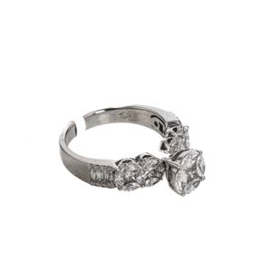 ANILLO PIEDRAS FINAS 18K