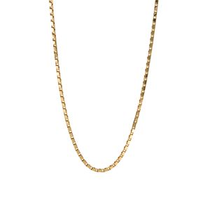 CADENA TEJIDO CAJA 18K