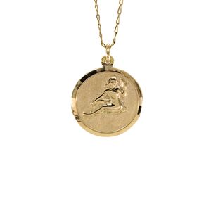 DIJE REDONDO MUJER 18K