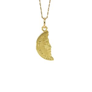 DIJE MEDIA LUNA 18K