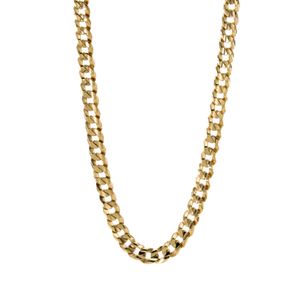 CADENA TEJIDO CUBANA 18K