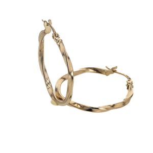 ARETES CANDONGAS 18K