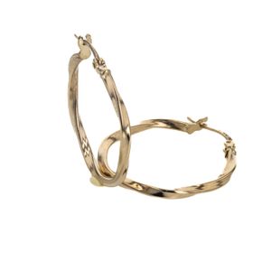 ARETES CANDONGAS 18K