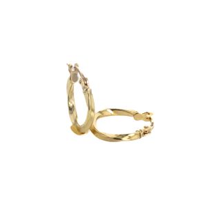 ARETES CANDONGAS 18K
