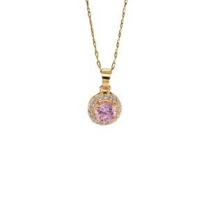 DIJE CON ZIRCONES 18K