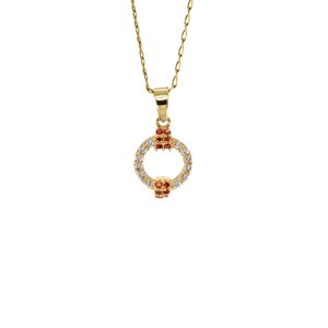DIJE CON ZIRCONES 18K