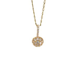 DIJE CON ZIRCONES 18K