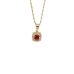 DIJE CON ZIRCONES 18K
