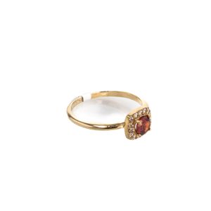 ANILLO CON ZIRCONES 18K