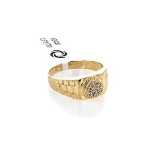 ANILLO ROLEX CON ZIRCONES 18K