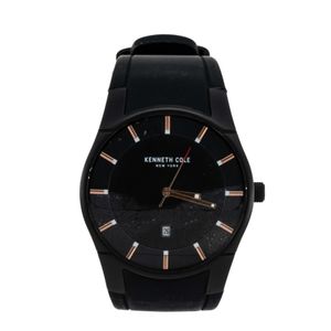 RELOJ KENETH COLE CABEZA DE ACERO - CORREA CUERO - 15103J