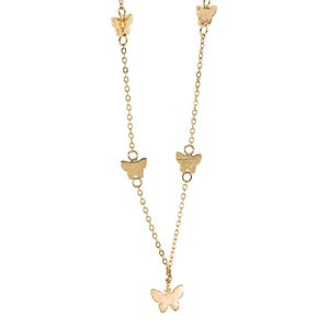 CADENA TIPO COLLAR MARIPOSA