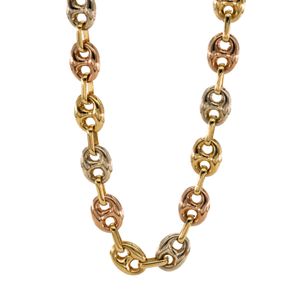CADENA GUCCI 3 TONOS 18K
