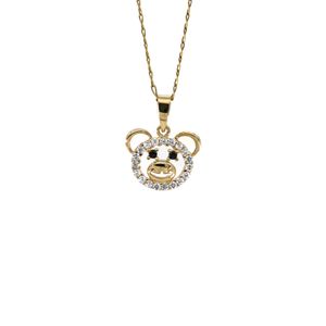 DIJE OSITO CON ZIRCONES 18K