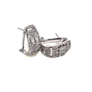 ARETES 18K - P. FINA - O. BLANCO