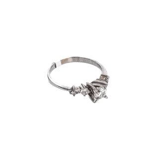 ANILLO 18K - P. FINA - O. BLANCO