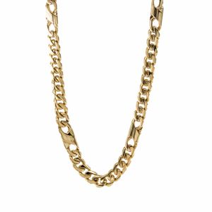 CADENA CUBANA ALTERNADA 18K