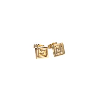 ARETES TOPOS CON DISEÑO 18K