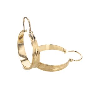 ARETES CANDONGAS 18K