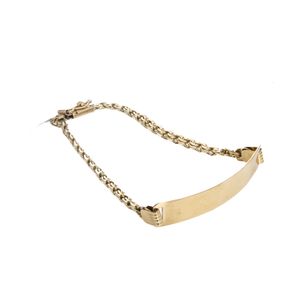PULSERA CHINO CON PLACAS 18K
