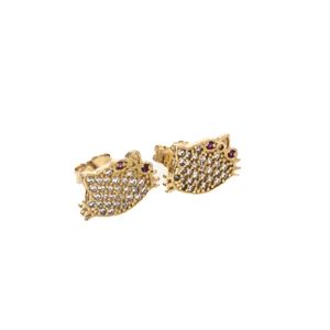 ARETES HELLO KITTY 18K