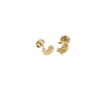 ARETES ORTOPEDICOS LUNA 18K