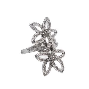 ANILLO 18K - P. FINA - O. BLANCO