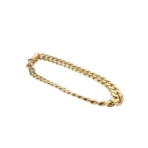 PULSERA CUBANA 18K