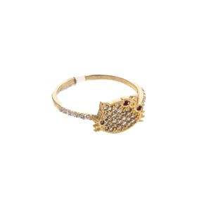 ANILLO HELLO KITTY 18K