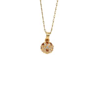 DIJE CON ZIRCONES 18K