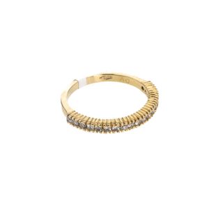 ANILLO 18K - P. FINA - 0,19 CT