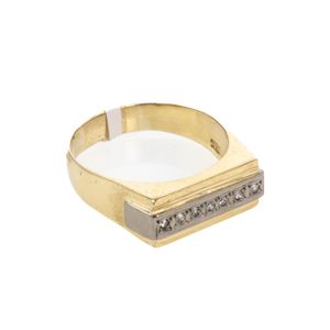 ANILLO 18K - P. FINA