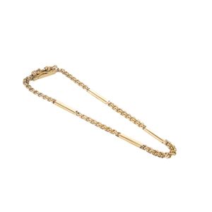 PULSERA CHINO CON PLACAS 18K