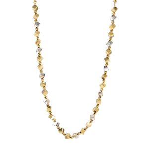 CADENA FORZADA 2 TONOS 18K