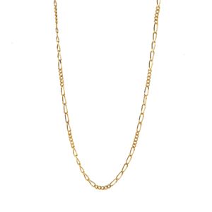 CADENA CUBANA ALTERNADA 18K