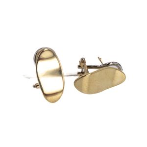 ARETES CORTOS 18K