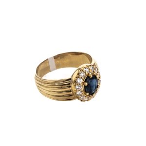 ANILLO 18K - P. FINA -