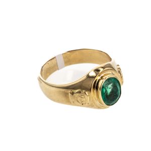 ANILLO 18K - ESMERALDA