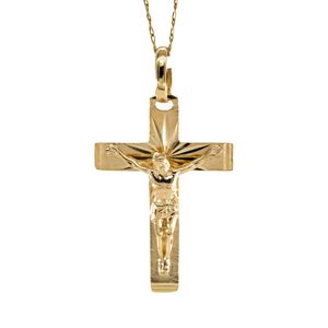 DIJE CRUCIFIJO 18K