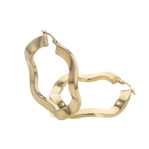 ARETES CANDONGAS 18K