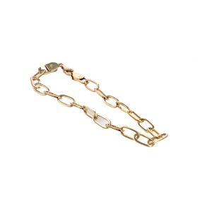 PULSERA FORZADA 18K