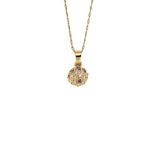 DIJE CON ZIRCONES 18K