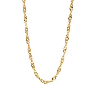 CADENA SINGAPUR 18K