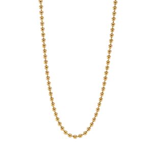 CADENA BOLITAS 18K