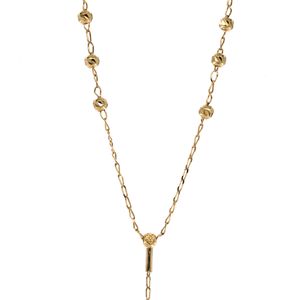 CADENA ROSARIO 18K