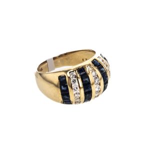 ANILLO 18K - P. FINA - 0,18 CT APROX