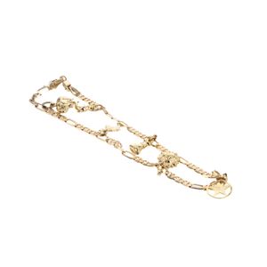 PULSERA TOBILLERA 18K